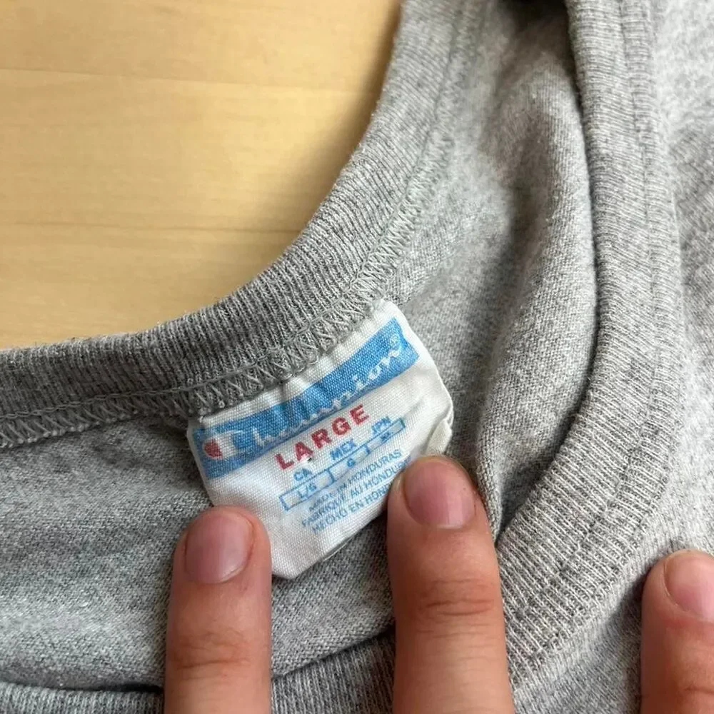 Champion Men's Grey T-shirt - Picture 5 of 8
